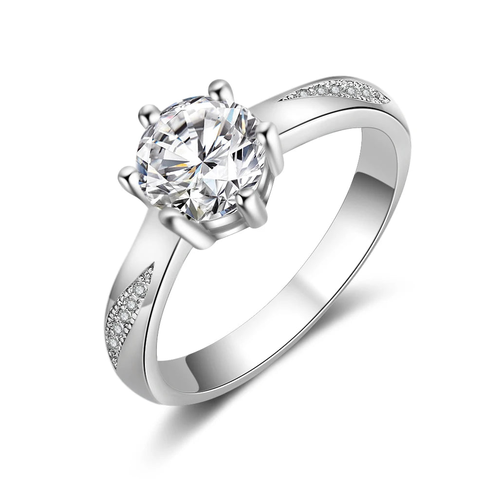 Silver CZ Ring