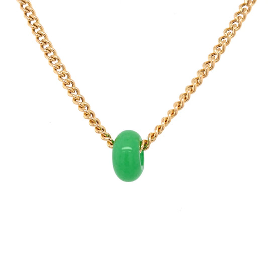 Emerald Birthstone Necklace