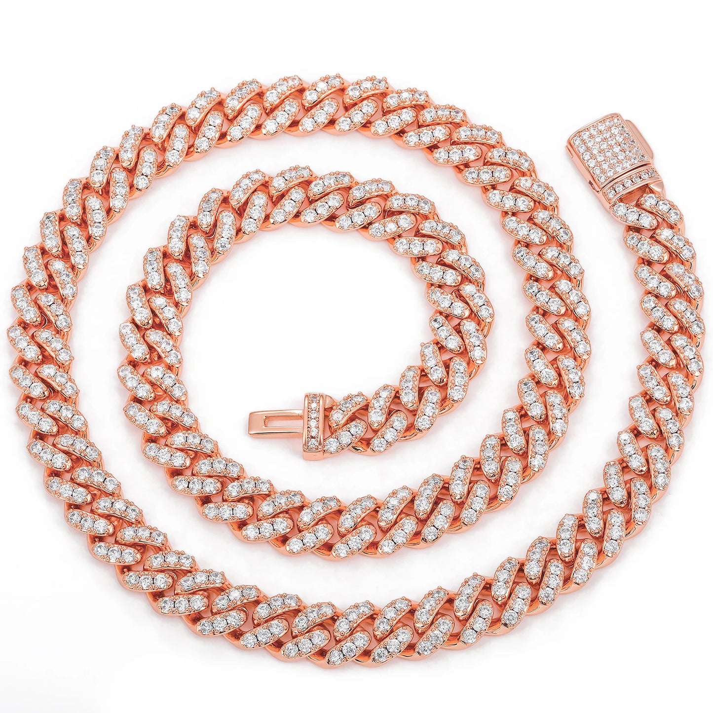 6mm/8mm Miami Cuban Chain Necklace