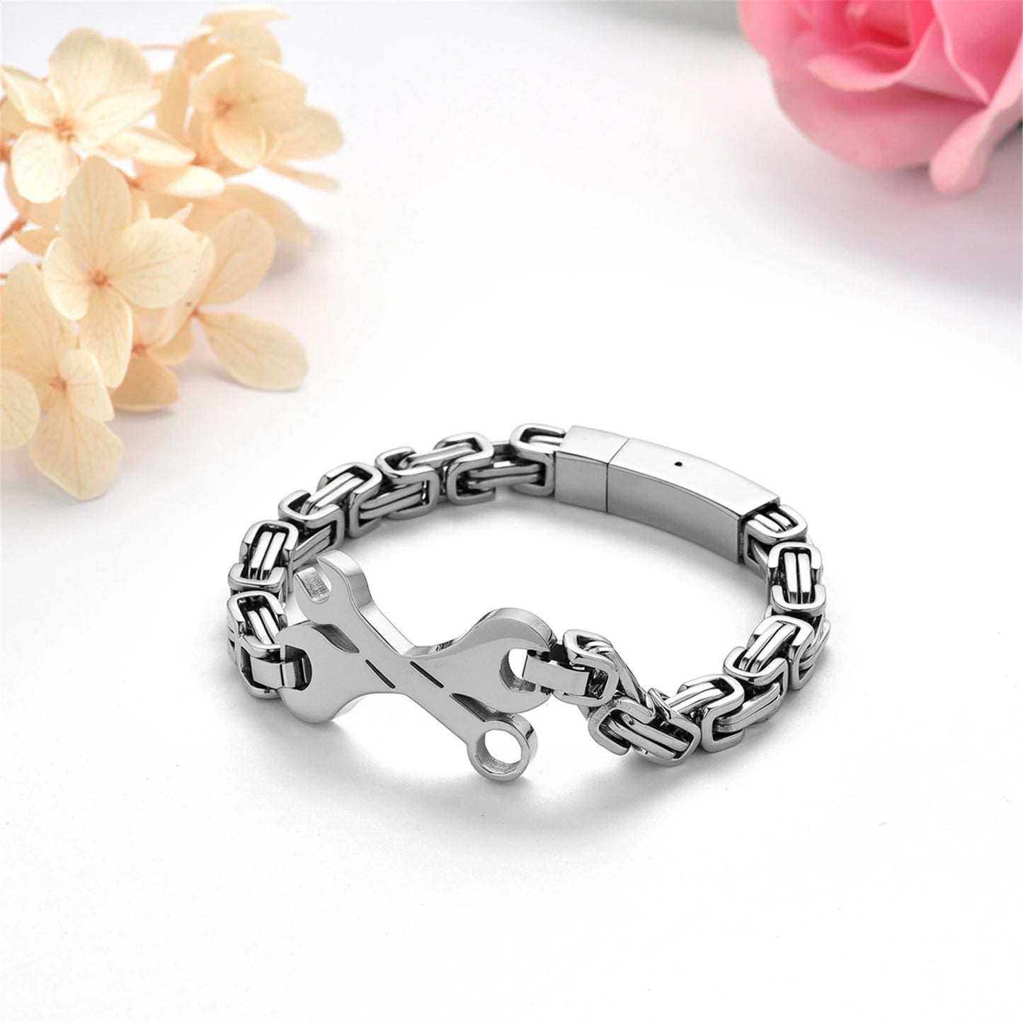 BONISKISS Spanner Wrench Bracelet