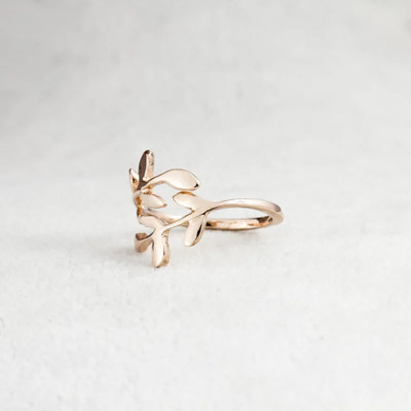 Women's Open Leaf Ring