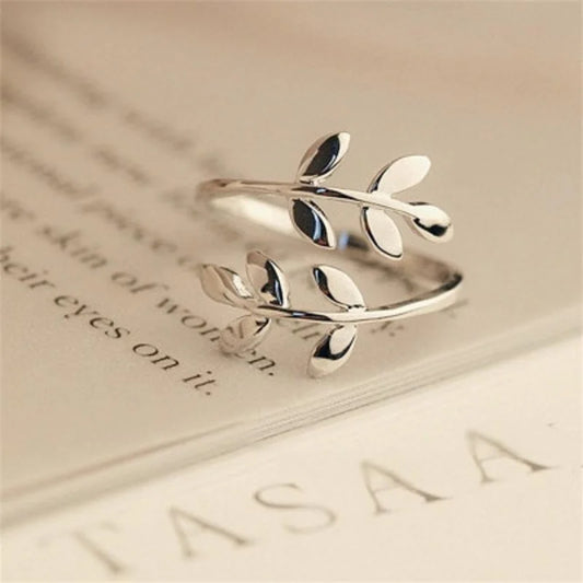 Women's Open Leaf Ring