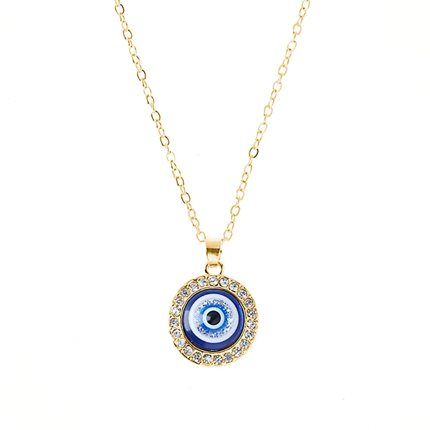 Turkish Evil Eye Pendant Necklace