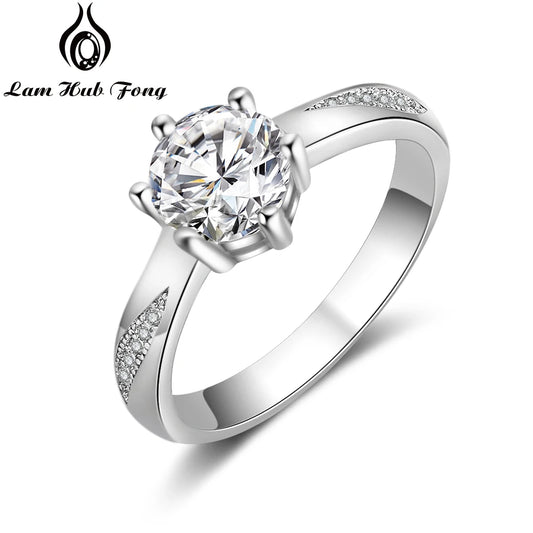 Silver CZ Ring