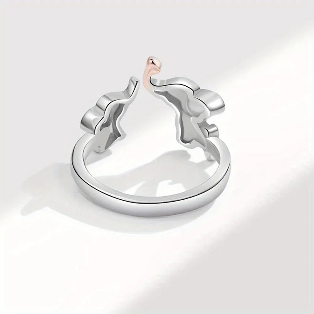 Mom & Daughter Elephant Ring