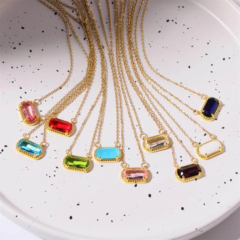 Boho Birthstone Choker – Gold